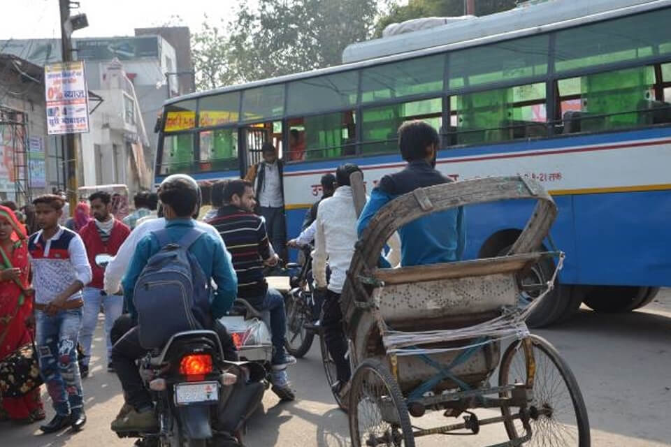 Apna Sambhal Roadways bus stand